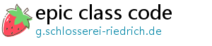 epic class code