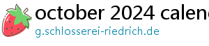 october 2024 calendar